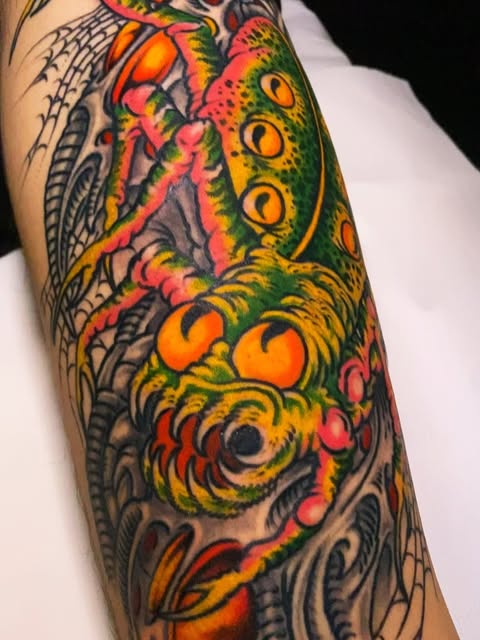Tatuaggio realizzato da Flower Power, lavoro 9